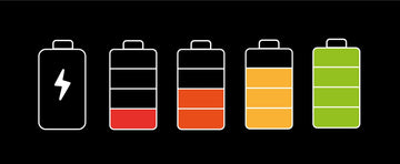battery icons